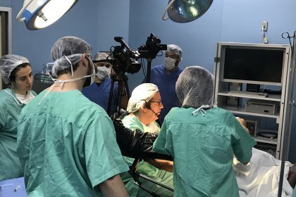 Filmagem em Centro Cirúrgico